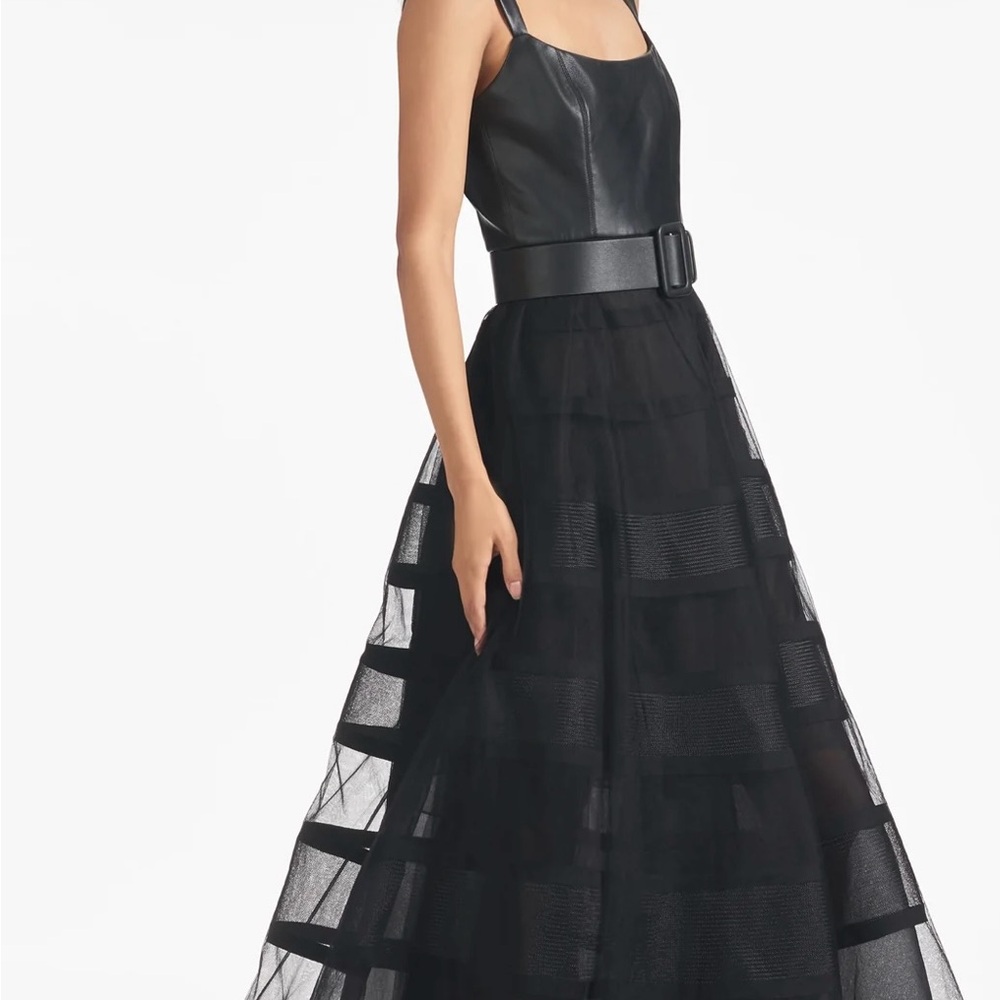 Sachin + Babi Black Gown